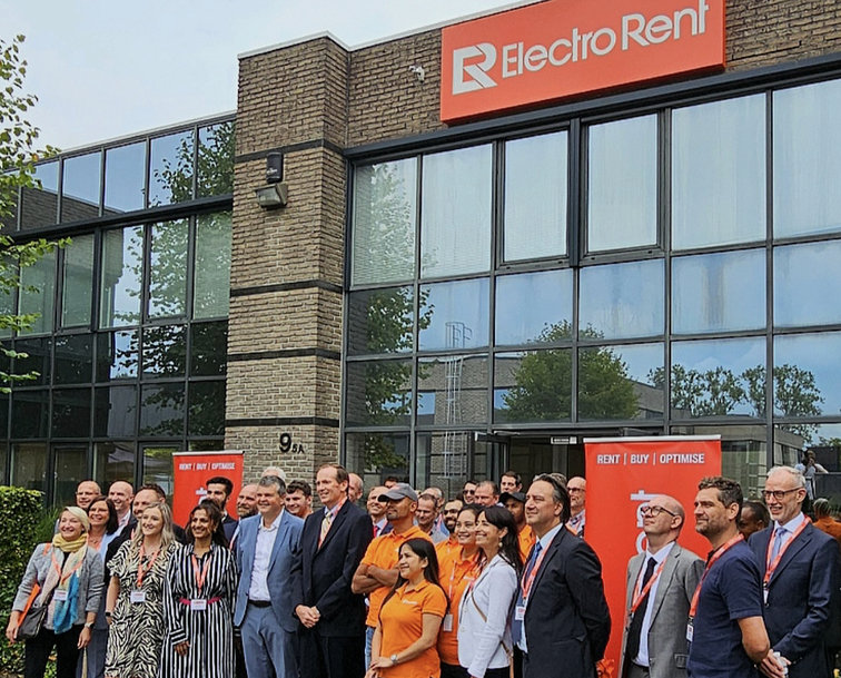 Electro Rent inaugure un grand site à Malines, en Belgique