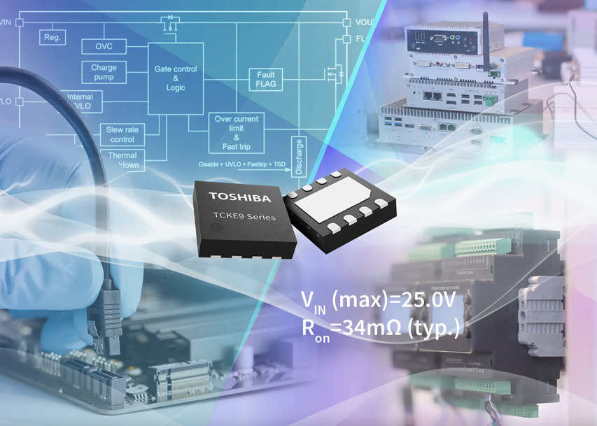 TOSHIBA LANCE LES FUSIBLES ÉLECTRONIQUES COMPACTS (EFUSE ICS) DE LA SÉRIE TCKE9